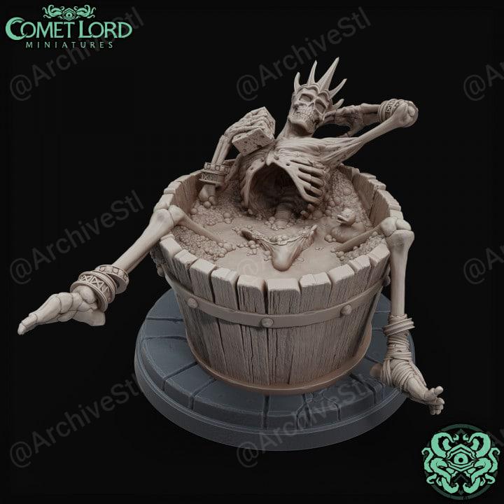 愚蠢性感的巫妖王(Stupid Sexy Lich) Comet Lord Miniatures 3D打印图纸